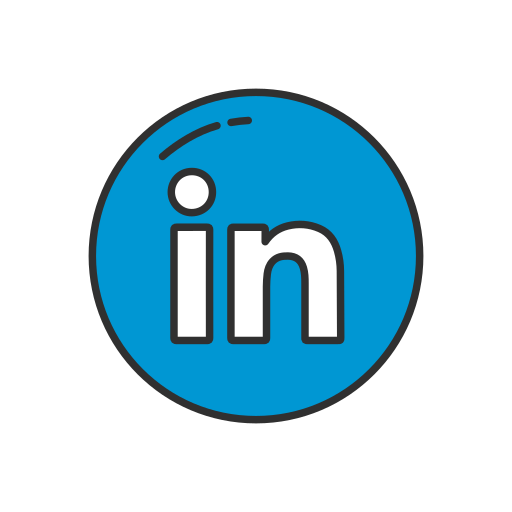 Label, linkedin, logo, linkedin logo icon